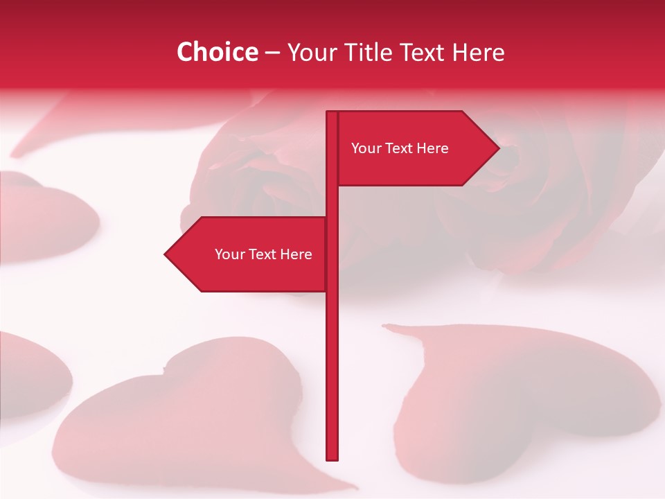 Greetings Marriage Botanical PowerPoint Template