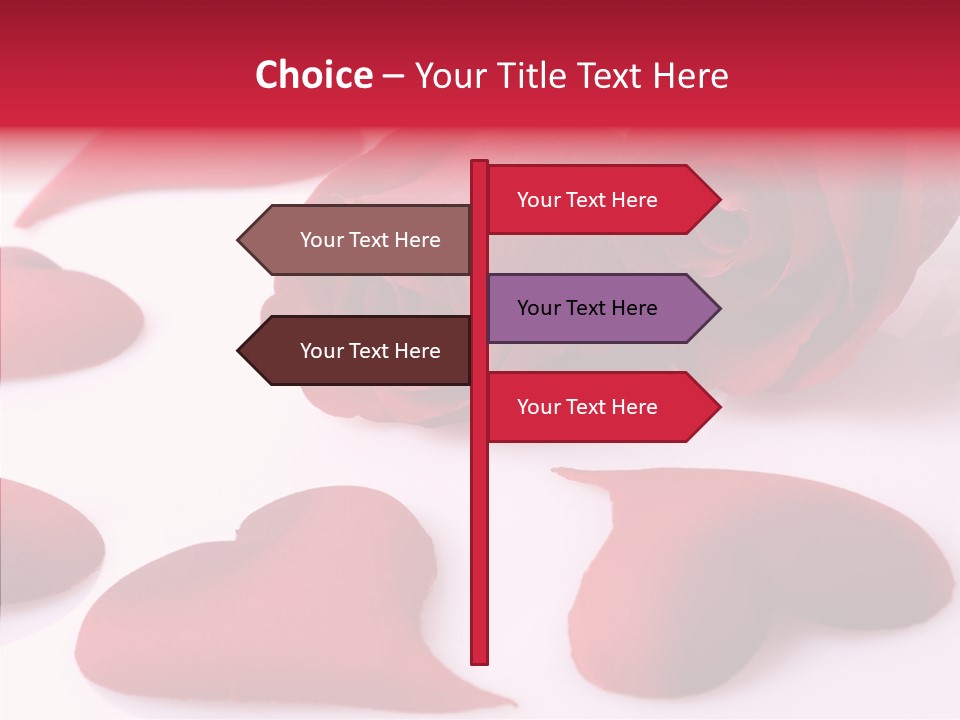 Greetings Marriage Botanical PowerPoint Template