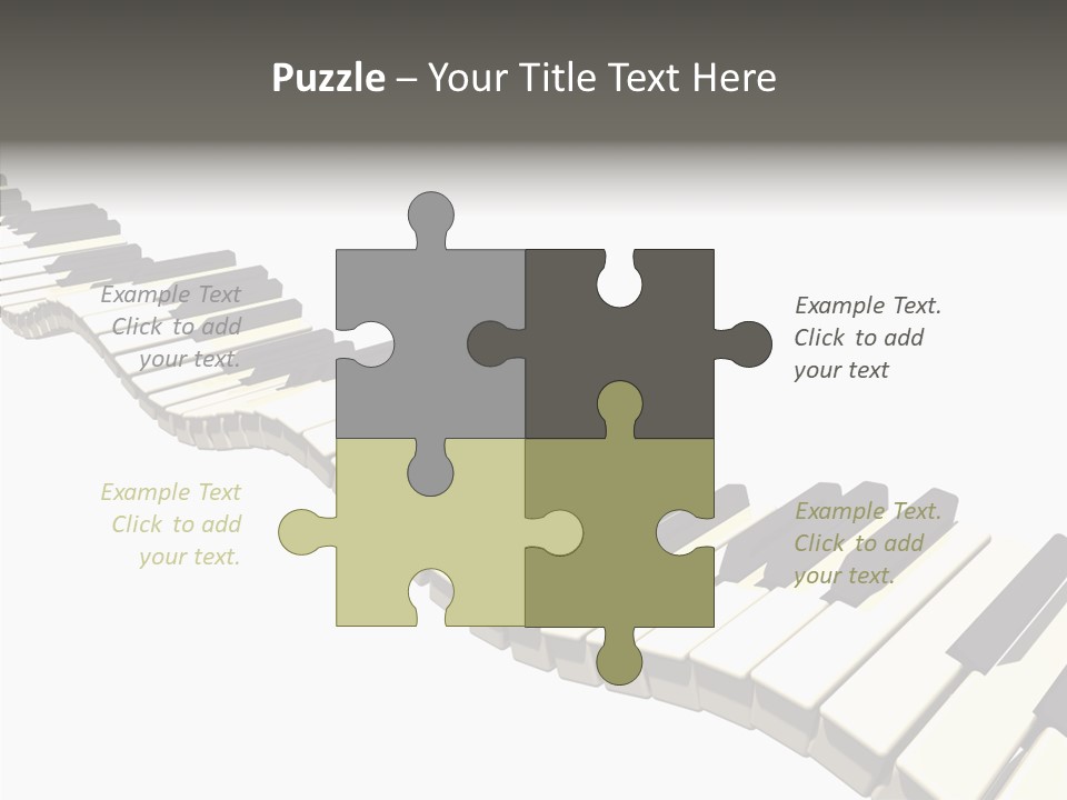 Teamwork Humor Company PowerPoint Template