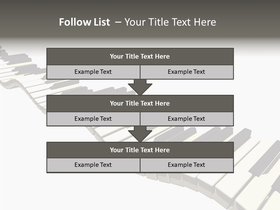 Teamwork Humor Company PowerPoint Template