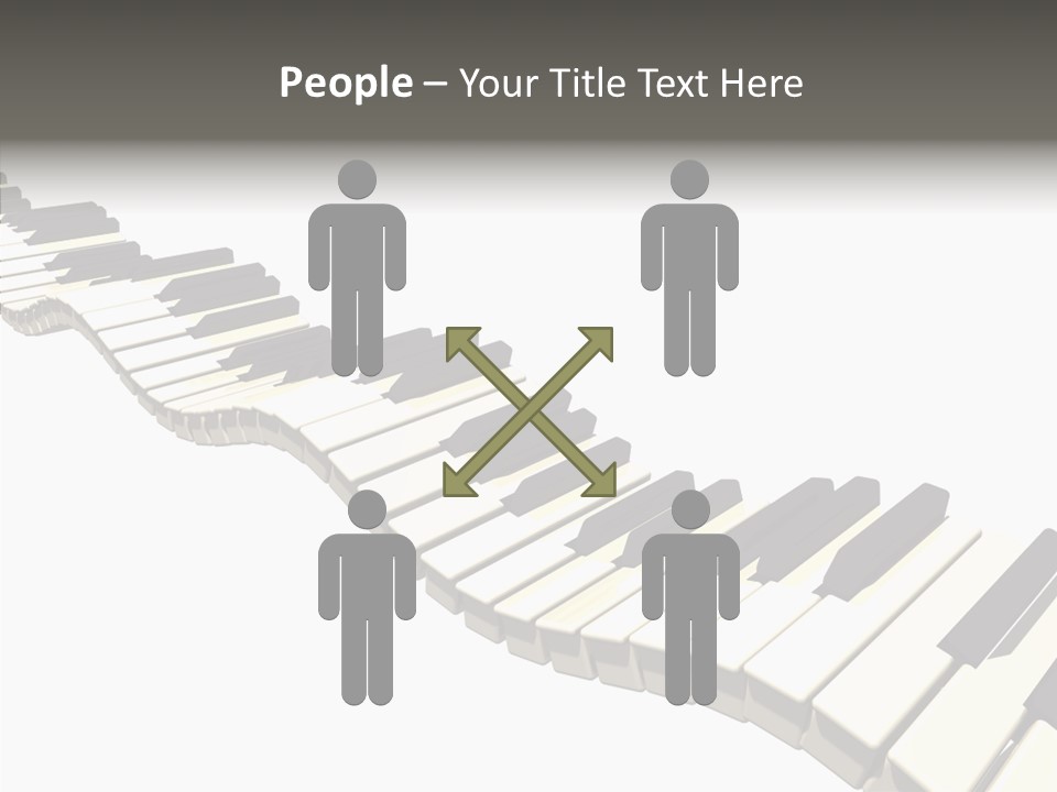 Teamwork Humor Company PowerPoint Template