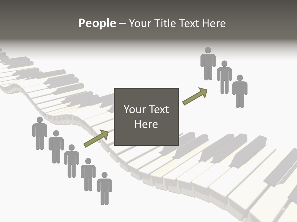 Teamwork Humor Company PowerPoint Template