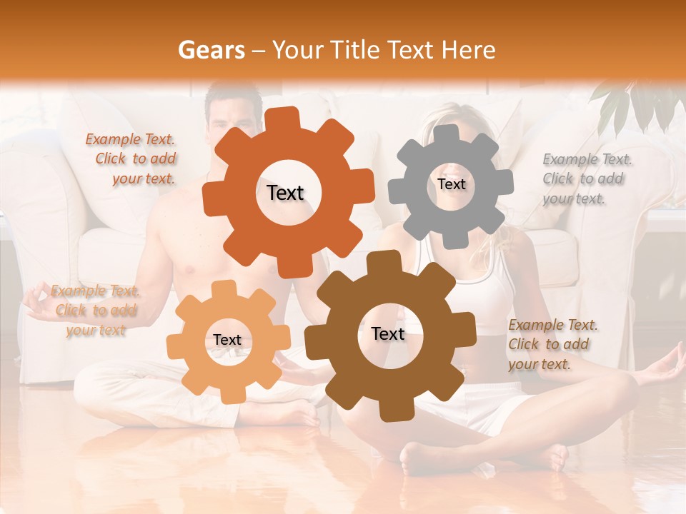 Sexy Male Group PowerPoint Template