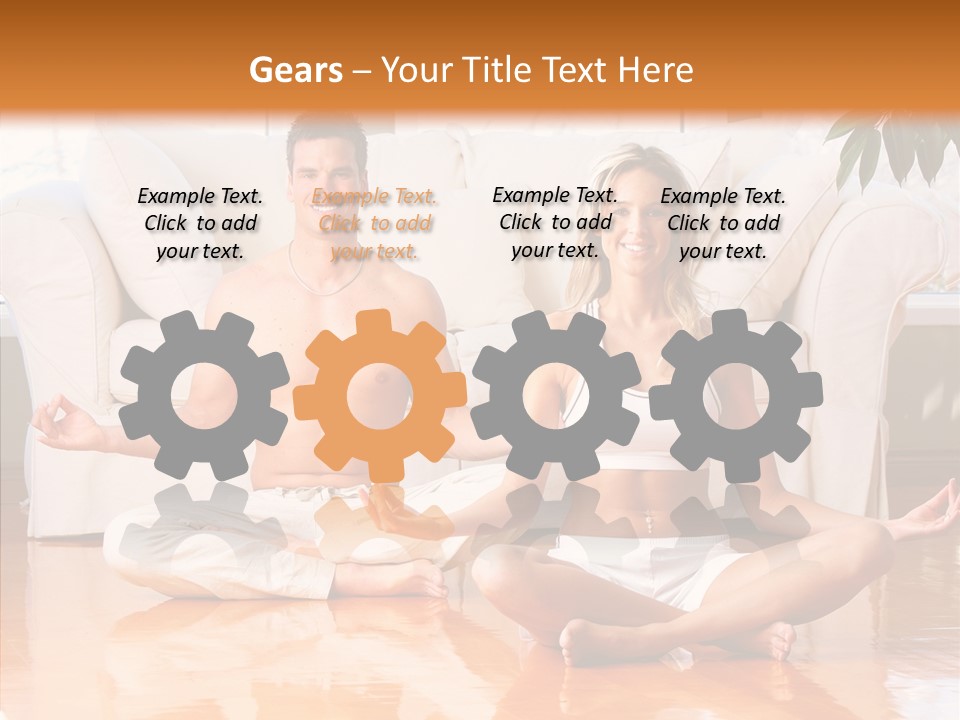 Sexy Male Group PowerPoint Template