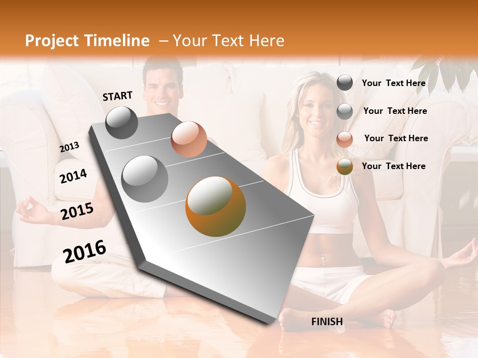 Sexy Male Group PowerPoint Template