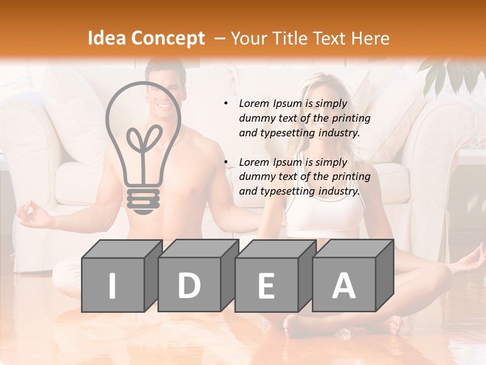 Sexy Male Group PowerPoint Template