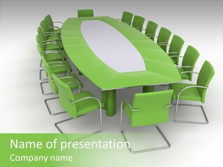 Chair Together Profe Ional PowerPoint Template