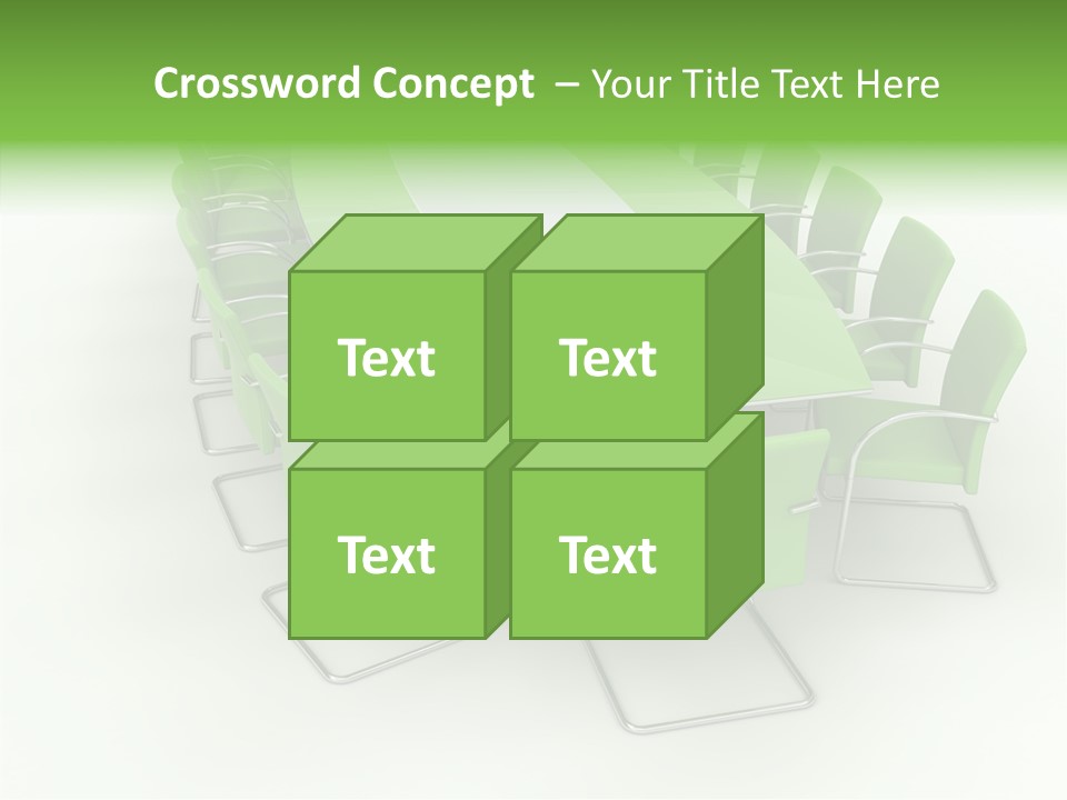 Chair Together Profe Ional PowerPoint Template