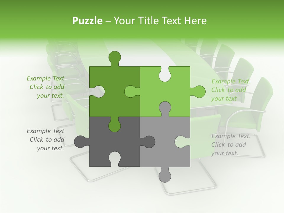 Chair Together Profe Ional PowerPoint Template