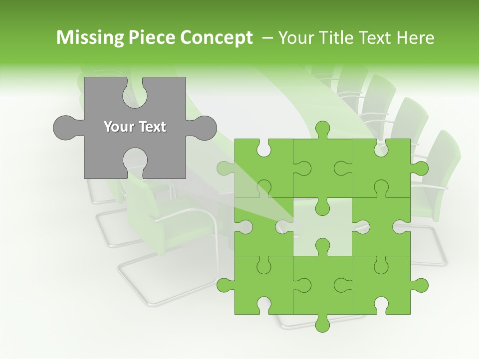 Chair Together Profe Ional PowerPoint Template