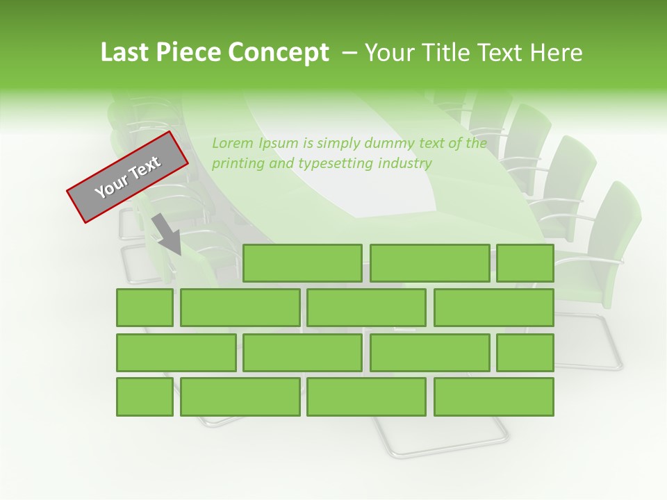 Chair Together Profe Ional PowerPoint Template