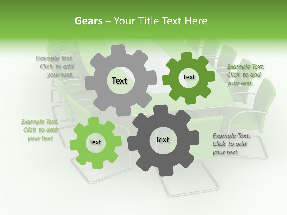 Chair Together Profe Ional PowerPoint Template