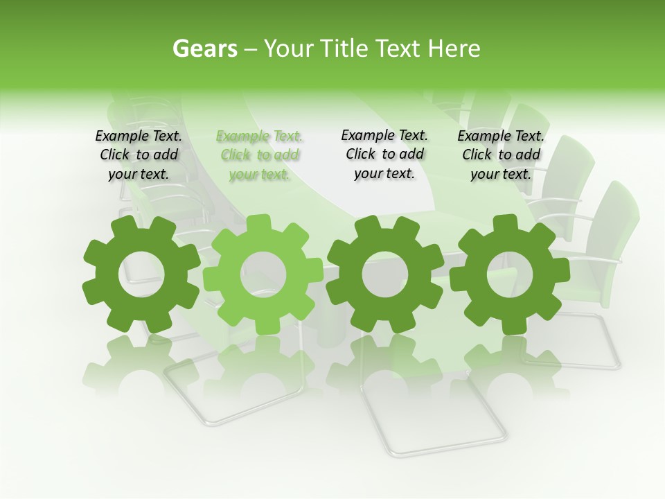 Chair Together Profe Ional PowerPoint Template