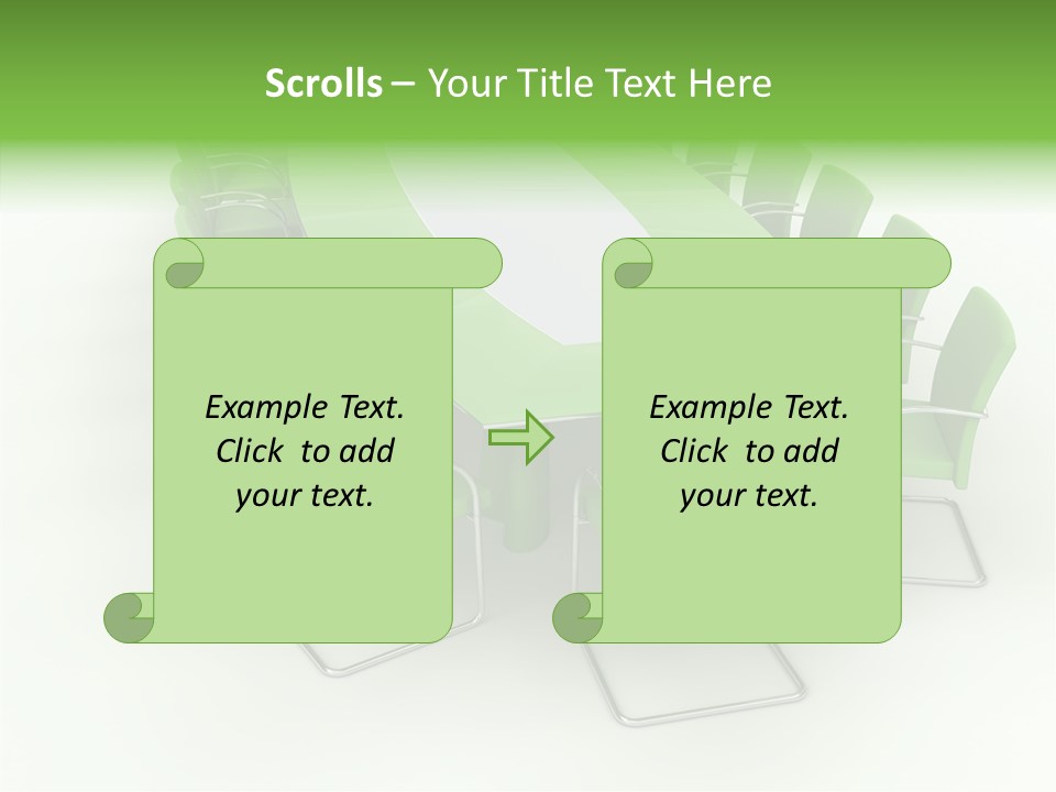 Chair Together Profe Ional PowerPoint Template