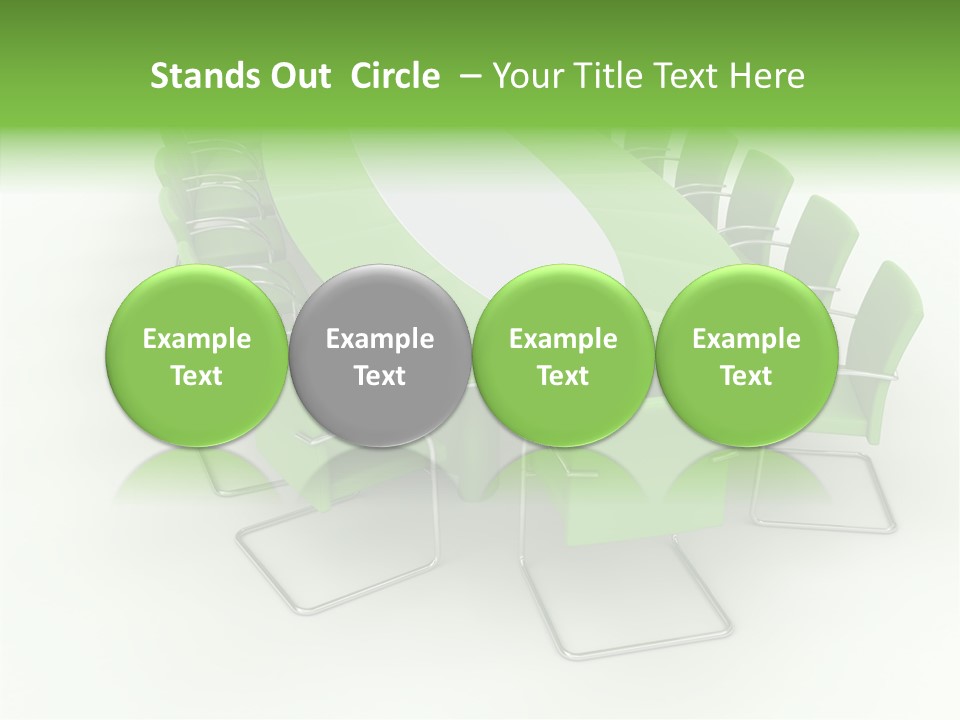 Chair Together Profe Ional PowerPoint Template