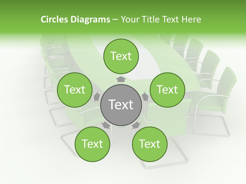 Chair Together Profe Ional PowerPoint Template