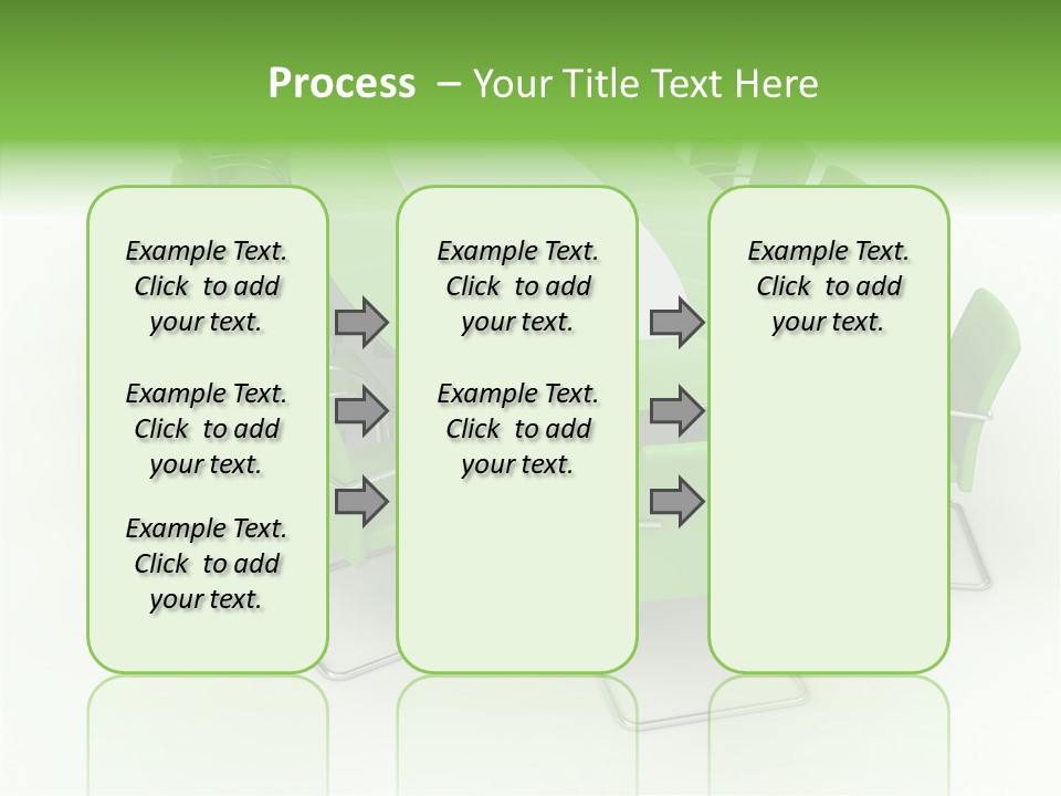Chair Together Profe Ional PowerPoint Template