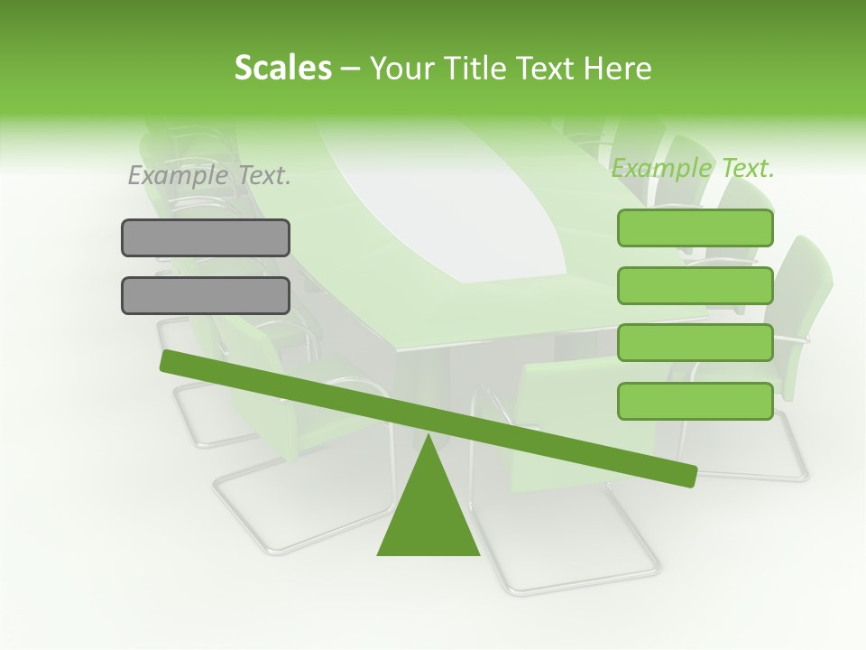 Chair Together Profe Ional PowerPoint Template