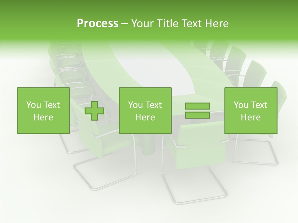 Chair Together Profe Ional PowerPoint Template