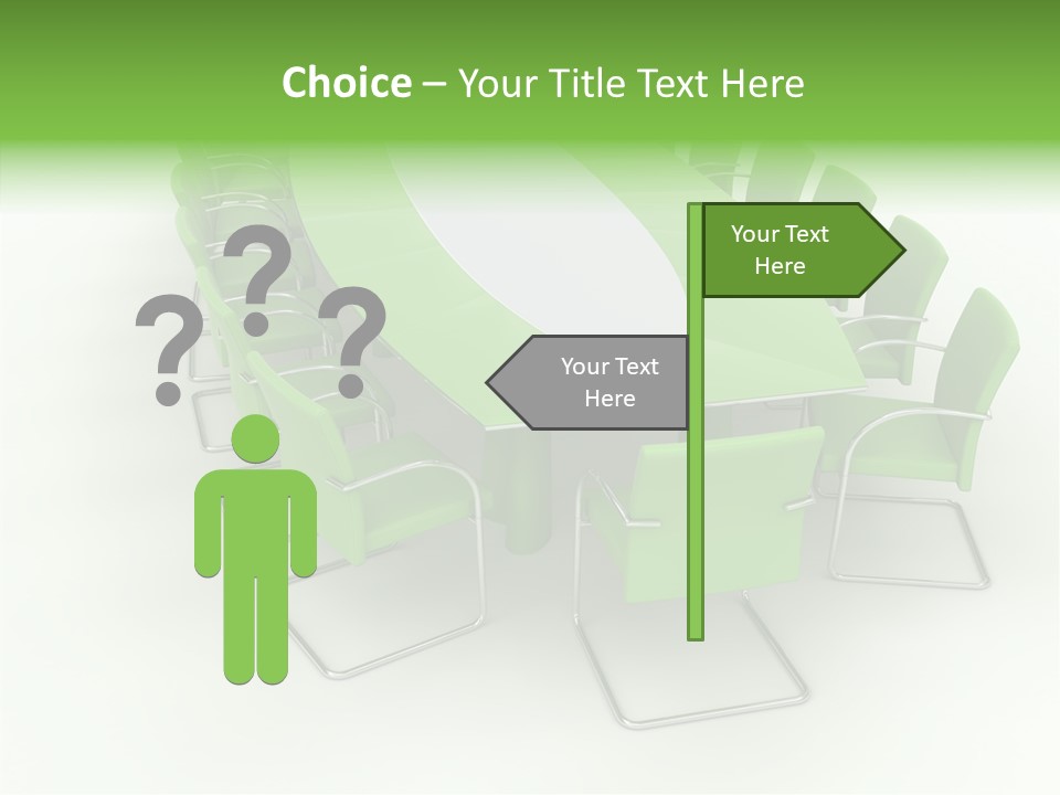 Chair Together Profe Ional PowerPoint Template