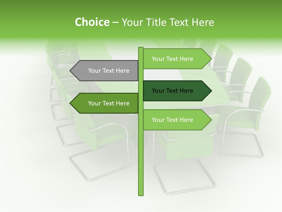 Chair Together Profe Ional PowerPoint Template
