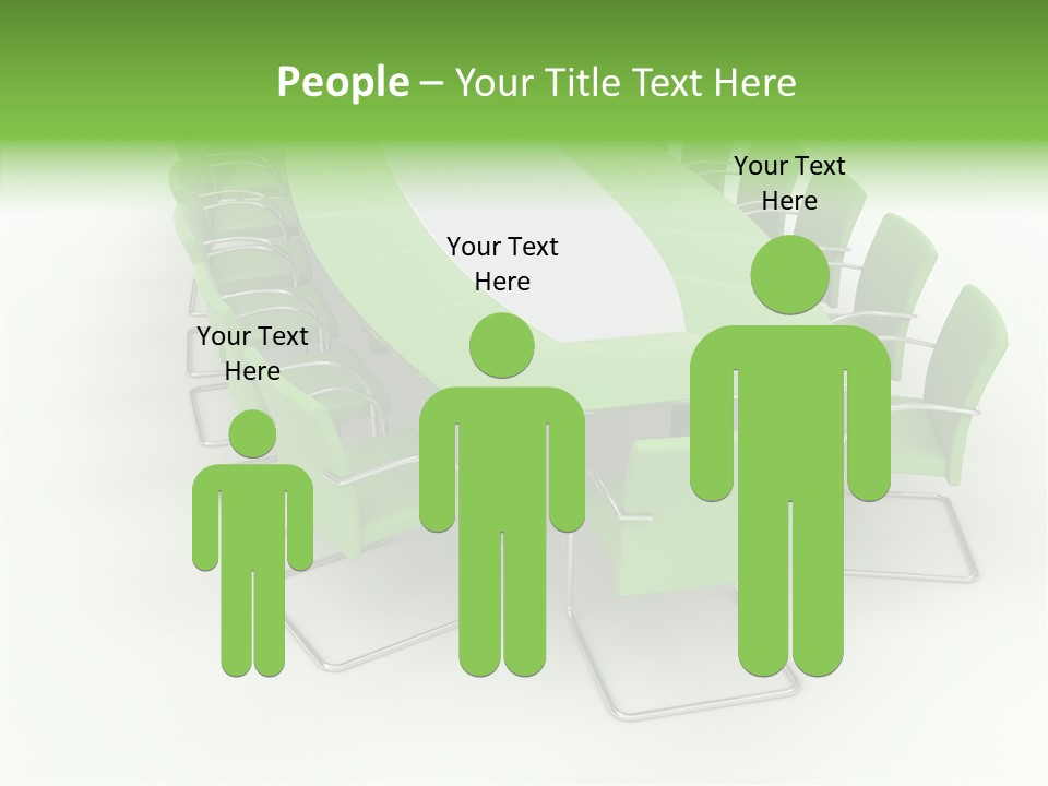 Chair Together Profe Ional PowerPoint Template