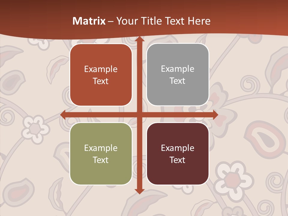 Wall Vintage Brown PowerPoint Template