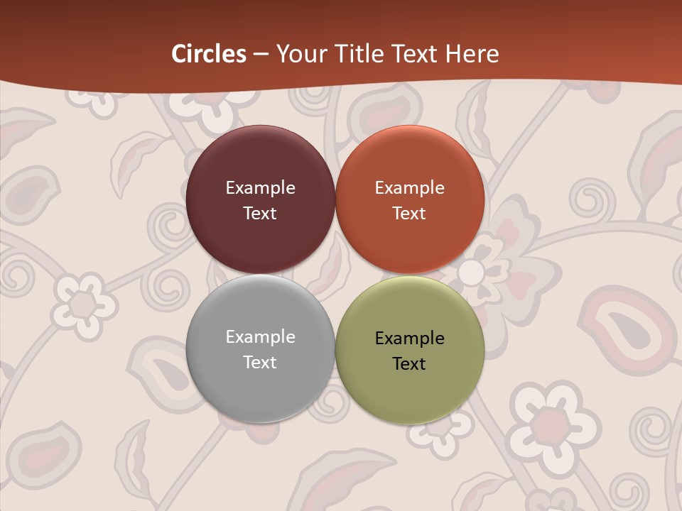 Wall Vintage Brown PowerPoint Template