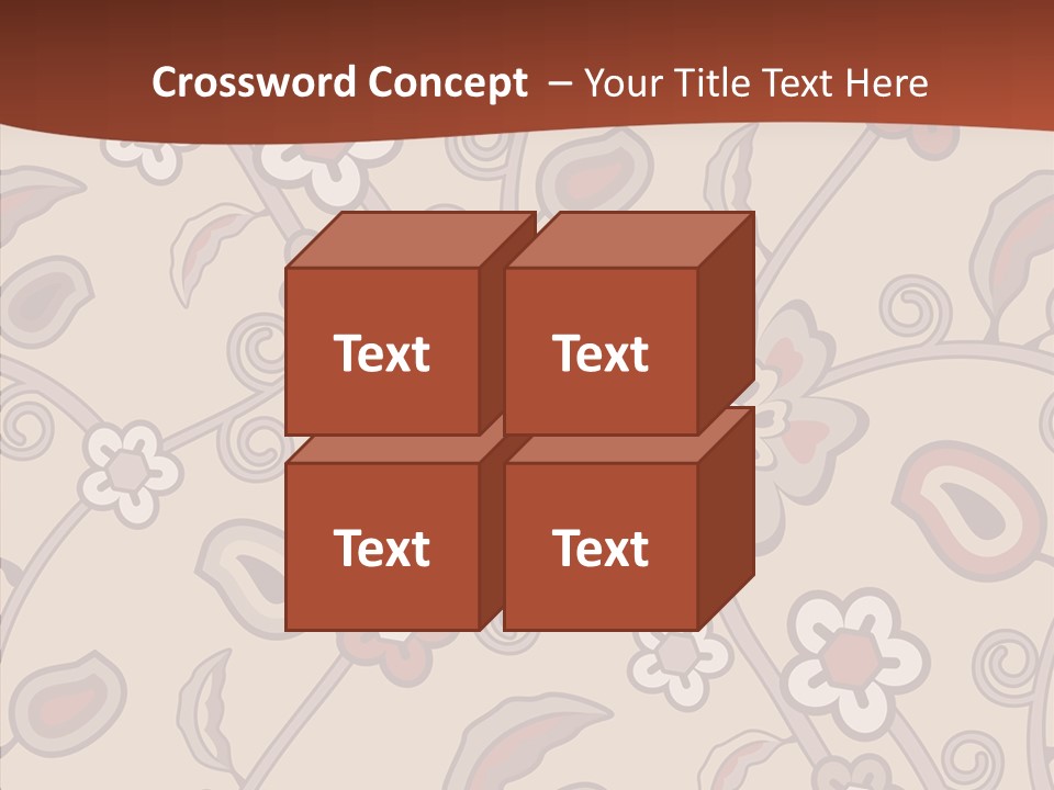 Wall Vintage Brown PowerPoint Template