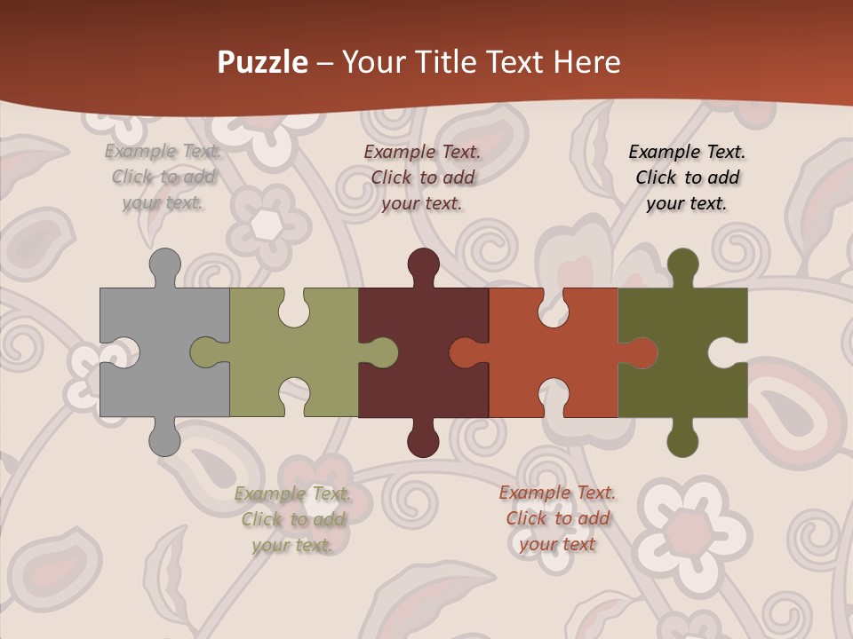 Wall Vintage Brown PowerPoint Template