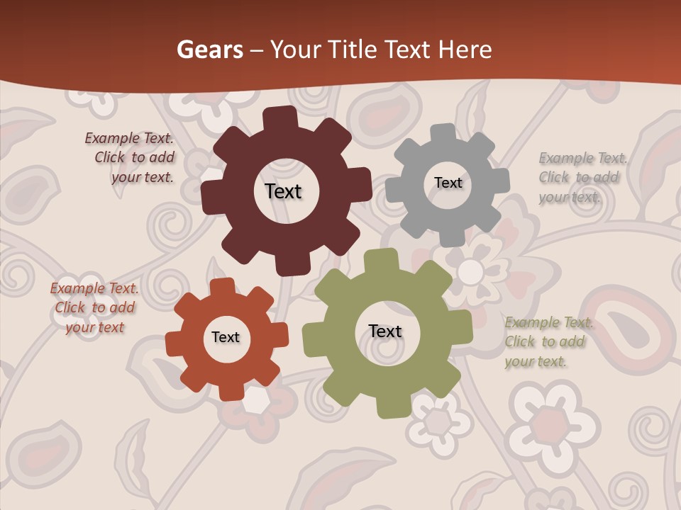 Wall Vintage Brown PowerPoint Template