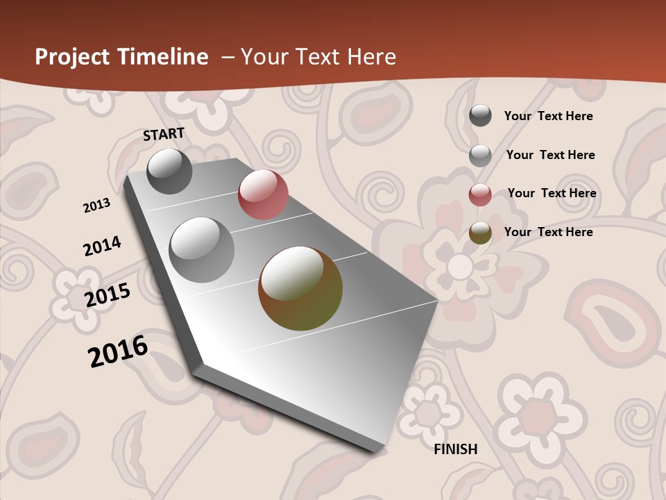 Wall Vintage Brown PowerPoint Template