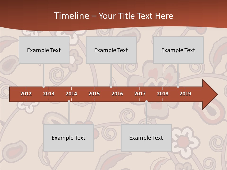 Wall Vintage Brown PowerPoint Template