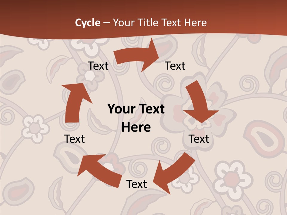 Wall Vintage Brown PowerPoint Template
