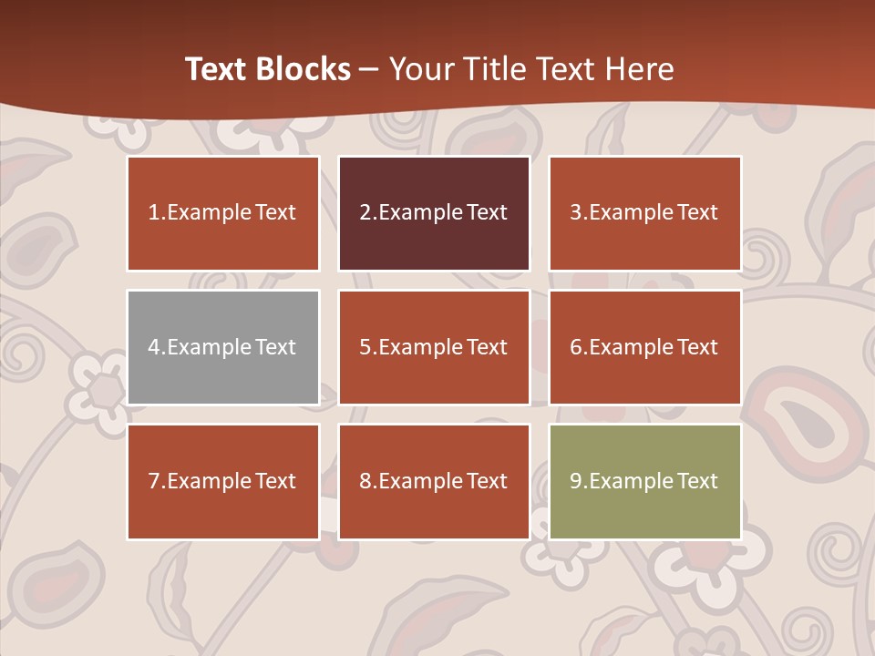 Wall Vintage Brown PowerPoint Template