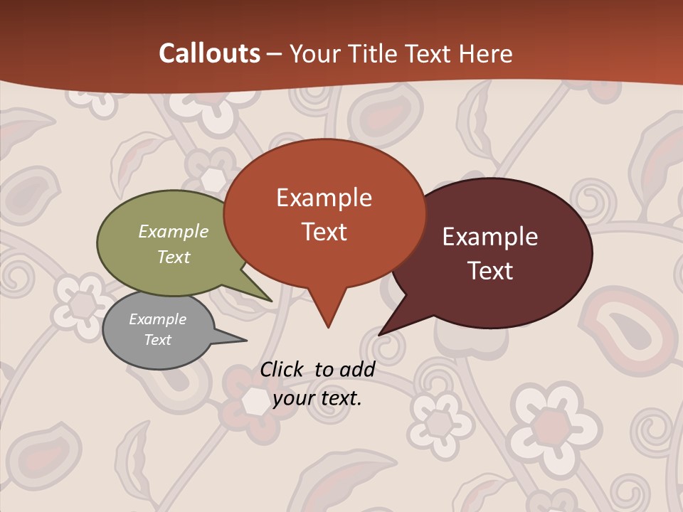Wall Vintage Brown PowerPoint Template