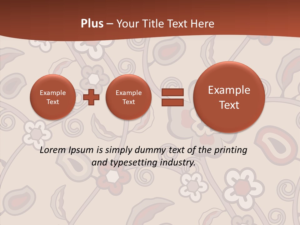 Wall Vintage Brown PowerPoint Template