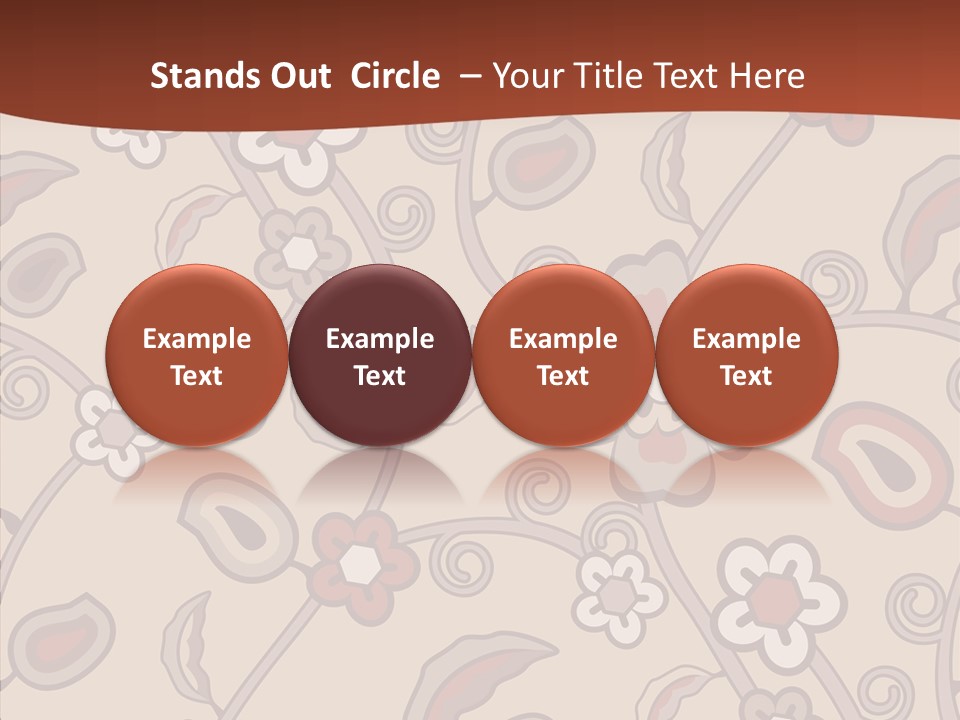 Wall Vintage Brown PowerPoint Template