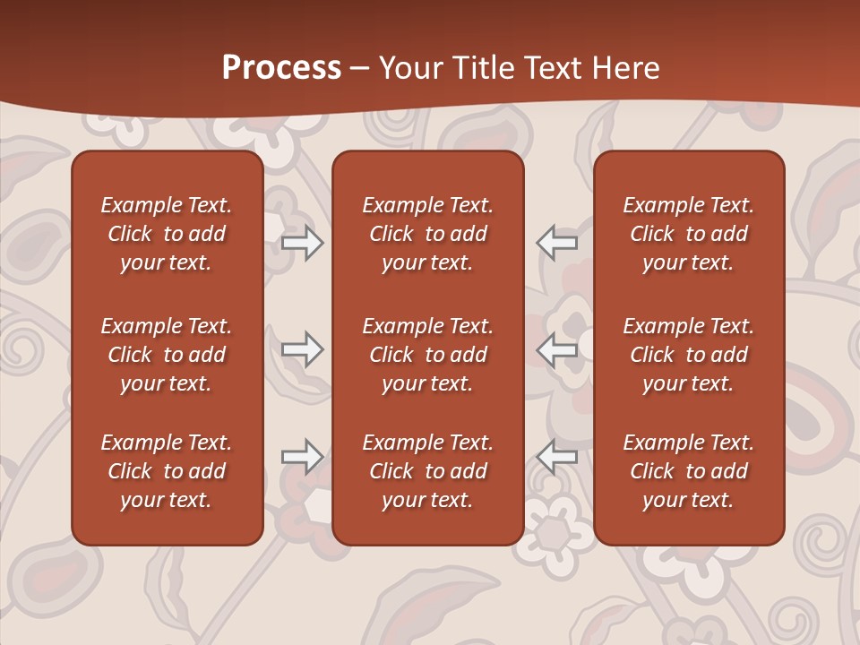 Wall Vintage Brown PowerPoint Template