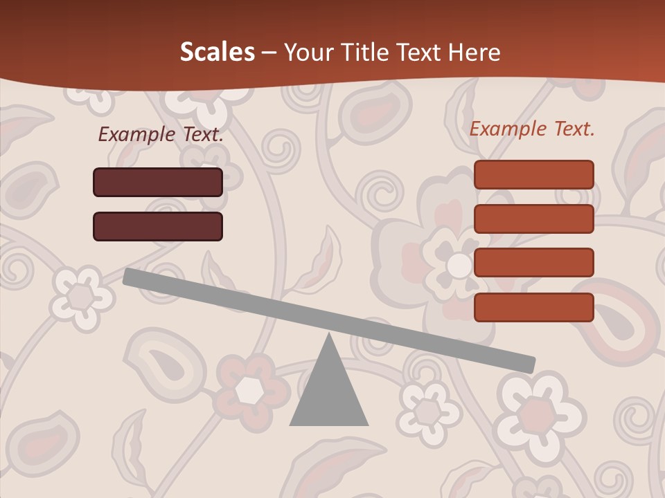 Wall Vintage Brown PowerPoint Template