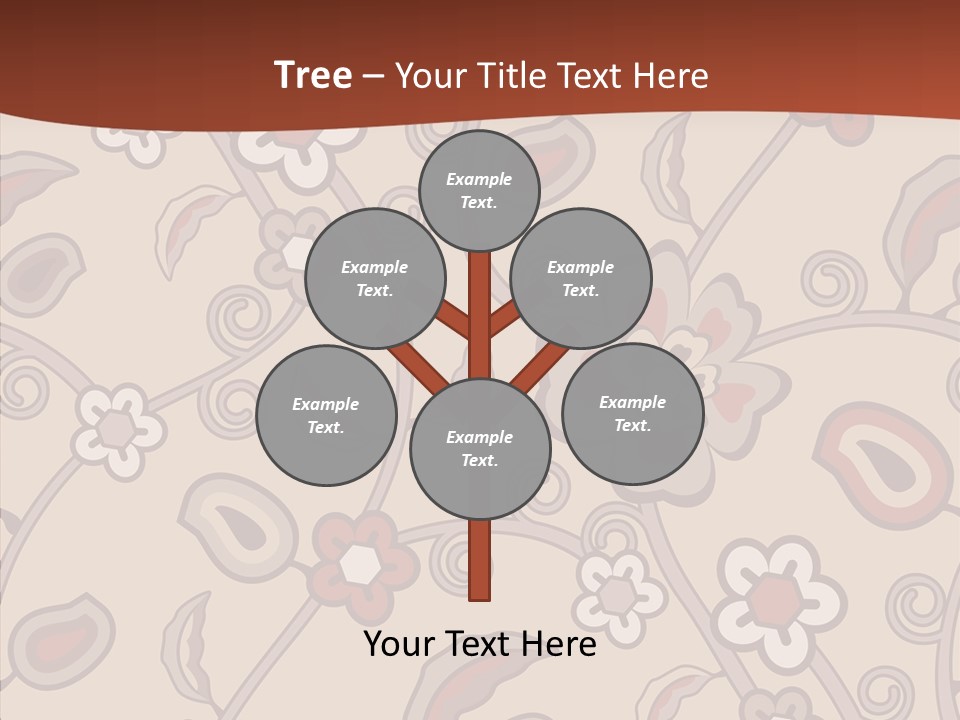 Wall Vintage Brown PowerPoint Template