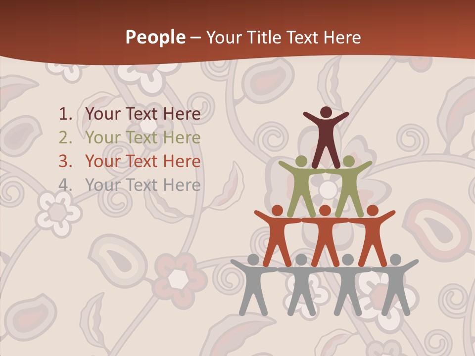 Wall Vintage Brown PowerPoint Template