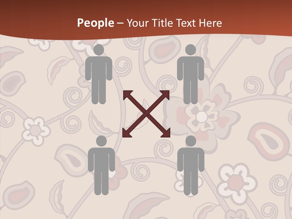 Wall Vintage Brown PowerPoint Template