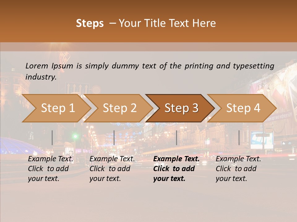 Capital Kiev Gas Crisis PowerPoint Template