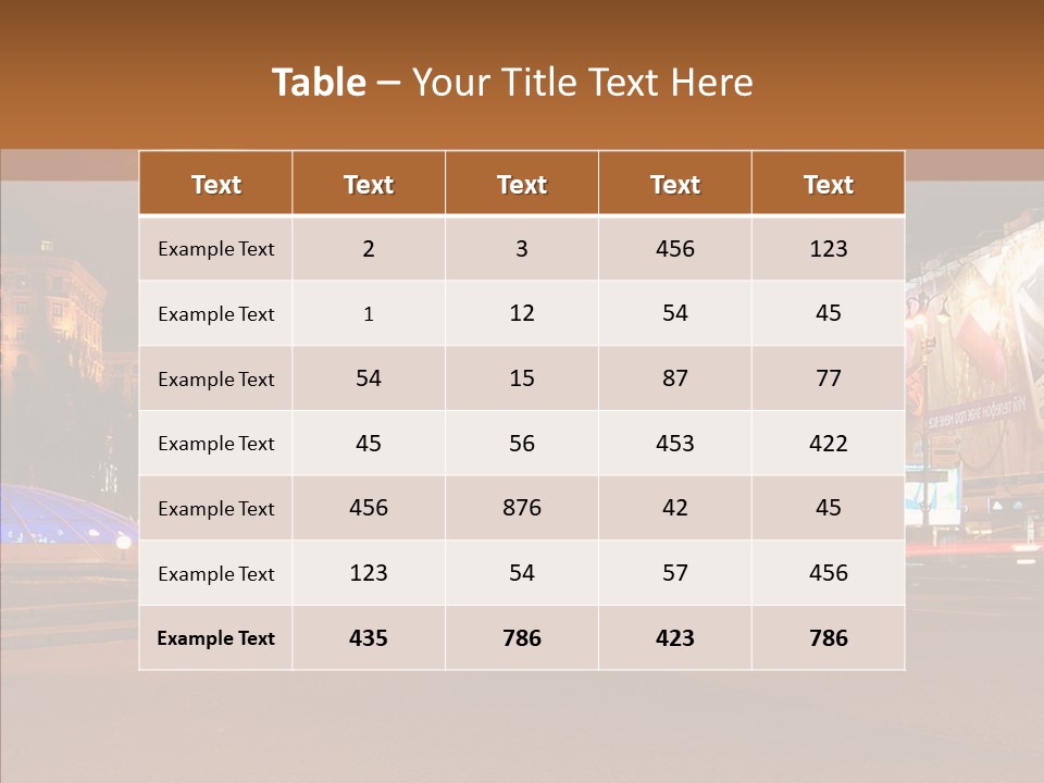 Capital Kiev Gas Crisis PowerPoint Template