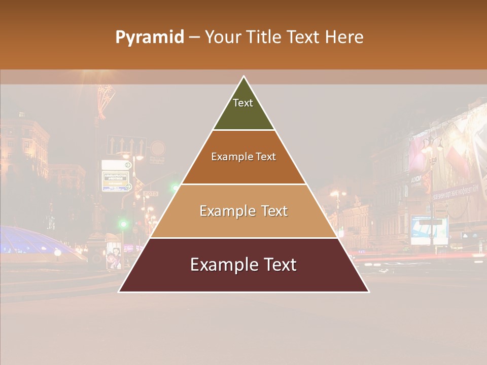 Capital Kiev Gas Crisis PowerPoint Template