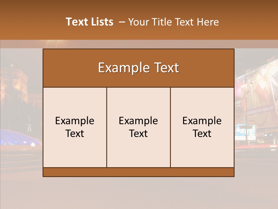Capital Kiev Gas Crisis PowerPoint Template