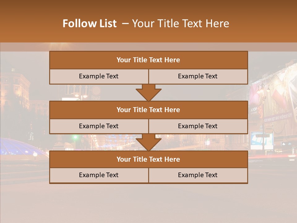 Capital Kiev Gas Crisis PowerPoint Template