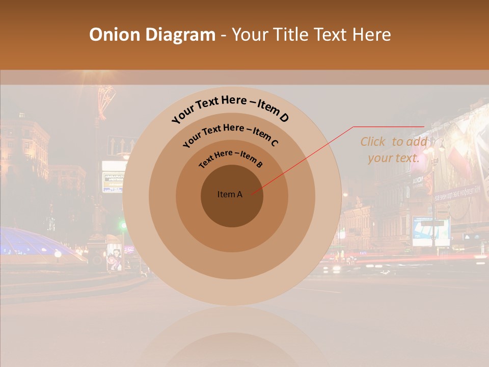 Capital Kiev Gas Crisis PowerPoint Template