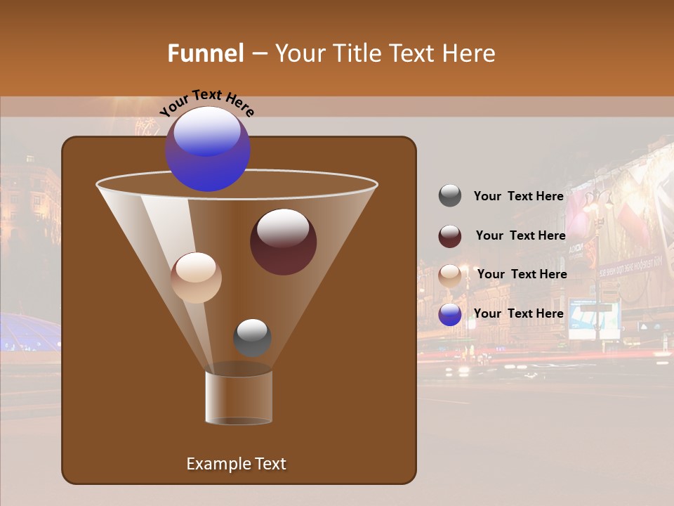 Capital Kiev Gas Crisis PowerPoint Template